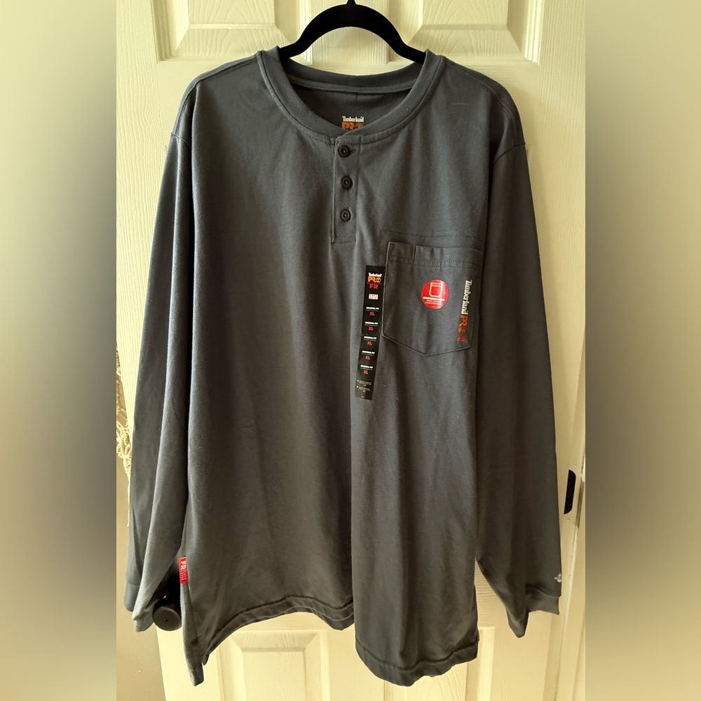 NWT- Timberland Pro Flame resistant long sleeve shirt